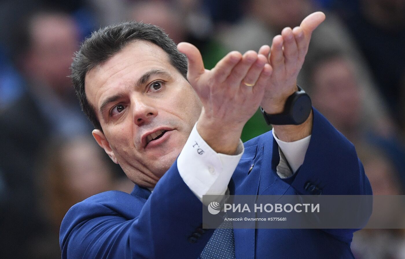 Баскетбол. Евролига. Матч ЦСКА - "Реал"