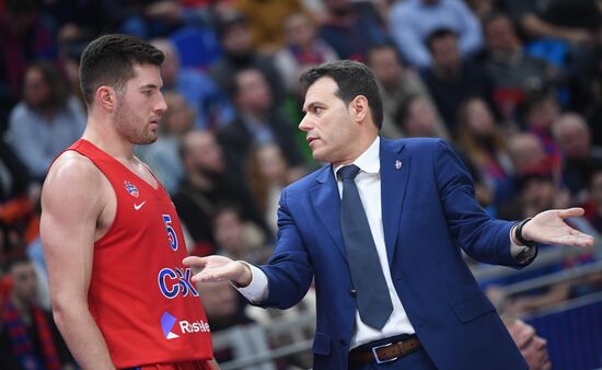 Баскетбол. Евролига. Матч ЦСКА - "Реал"