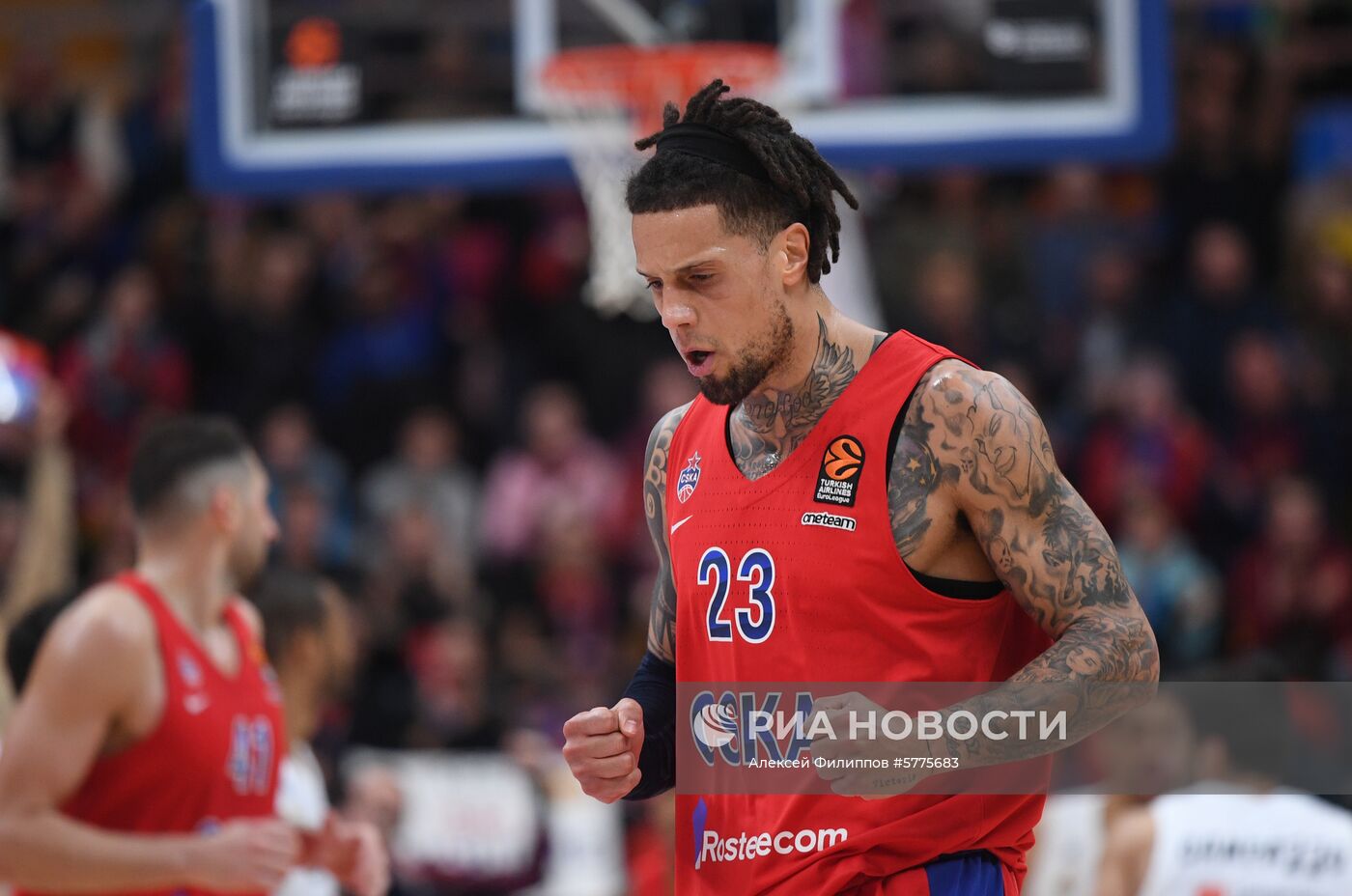 Баскетбол. Евролига. Матч ЦСКА - "Реал"