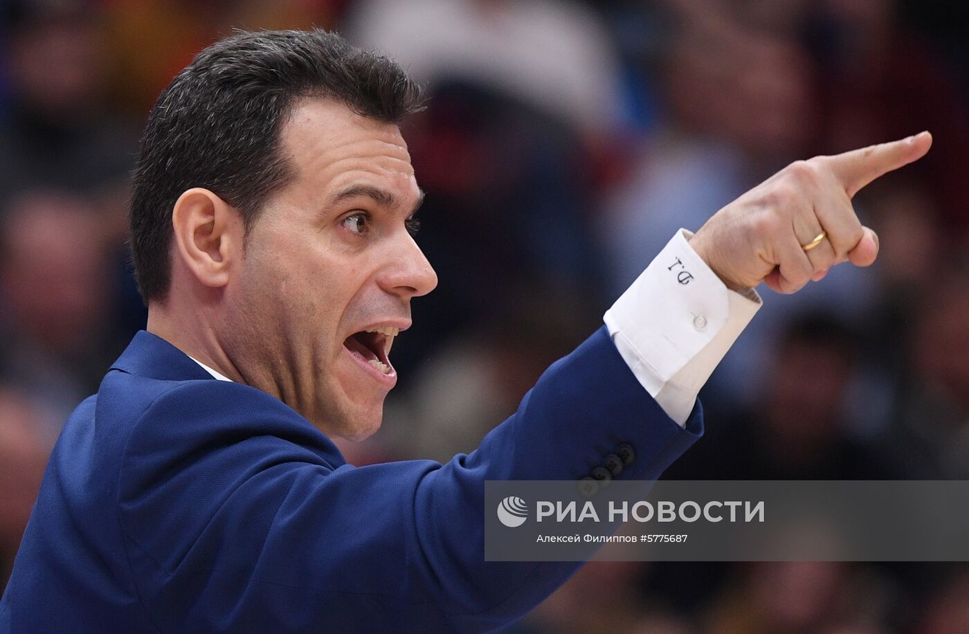 Баскетбол. Евролига. Матч ЦСКА - "Реал"