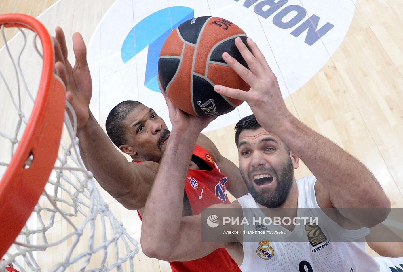 Баскетбол. Евролига. Матч ЦСКА - "Реал"