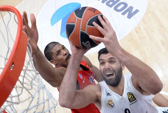 Баскетбол. Евролига. Матч ЦСКА - "Реал"