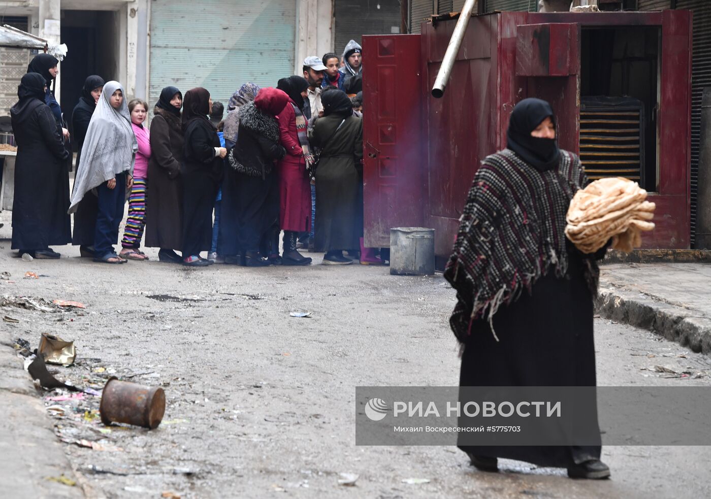Жизнь в разрушенных районах сирийского Алеппо