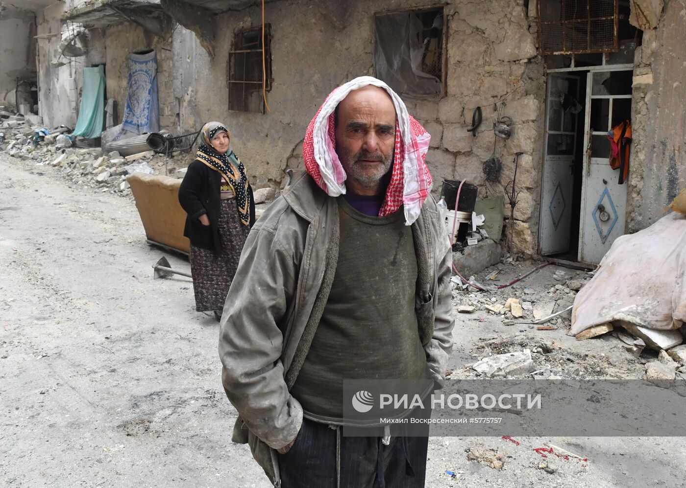 Жизнь в разрушенных районах сирийского Алеппо