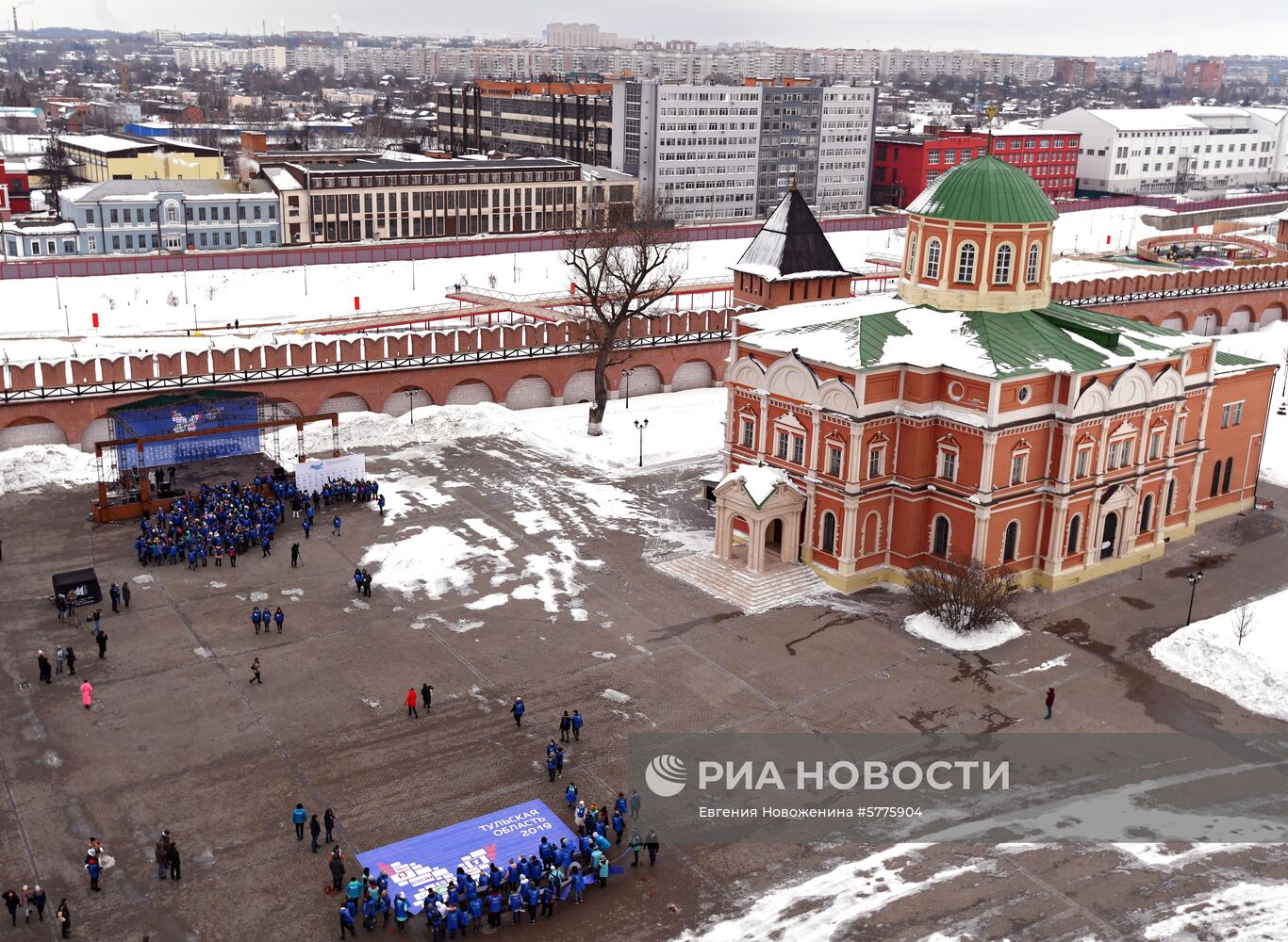 Флешмоб, посвященный  отключению аналогового телевещания 