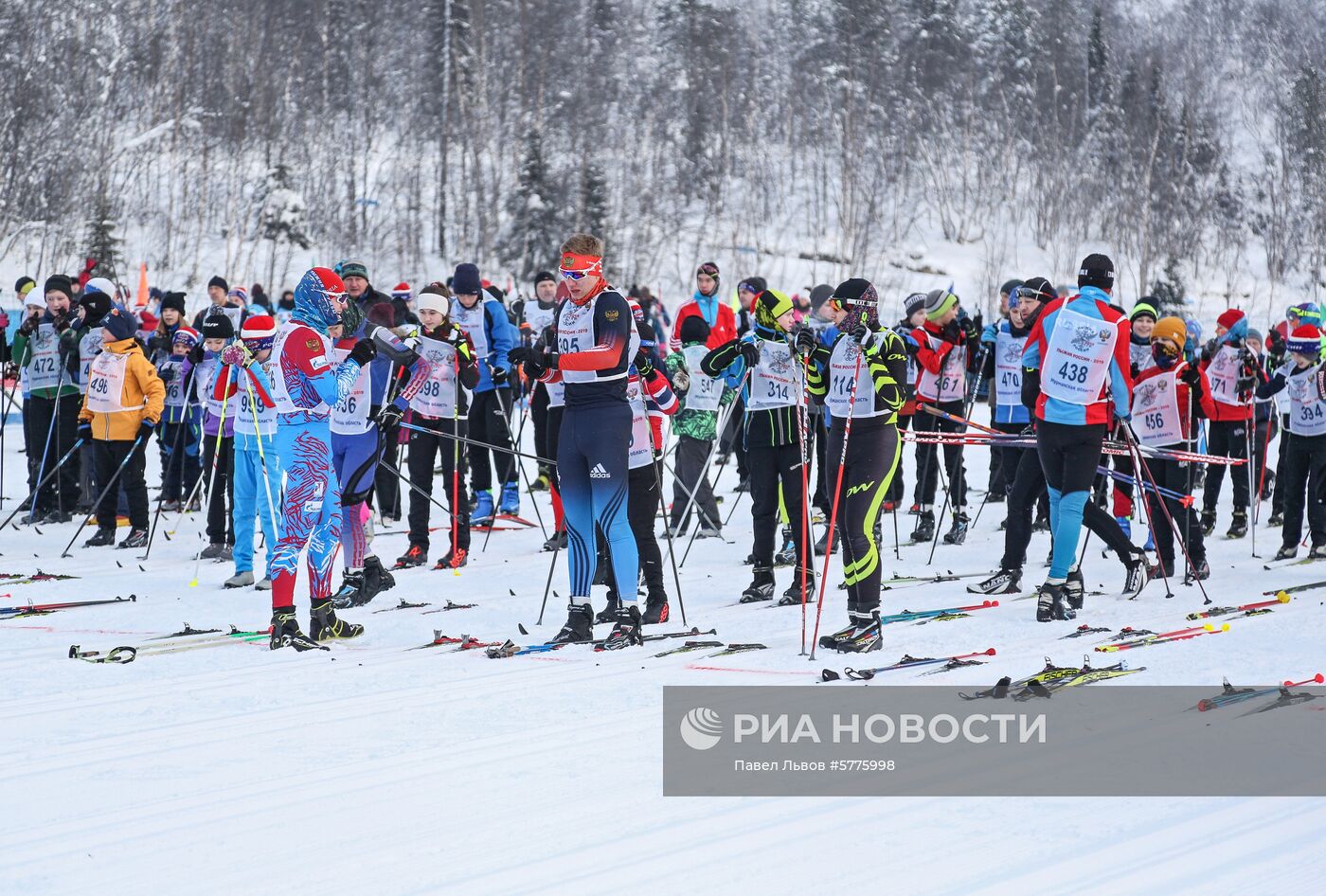 Всероссийская массовая лыжная гонка "Лыжня России - 2019"