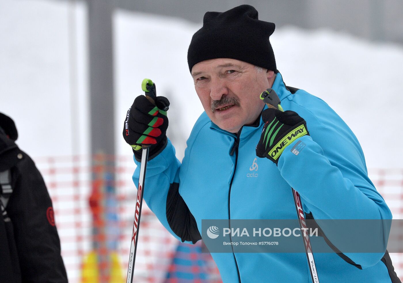 Президент Белоруссии А. Лукашенко принял участие в лыжной гонке "Минская лыжня - 2019"