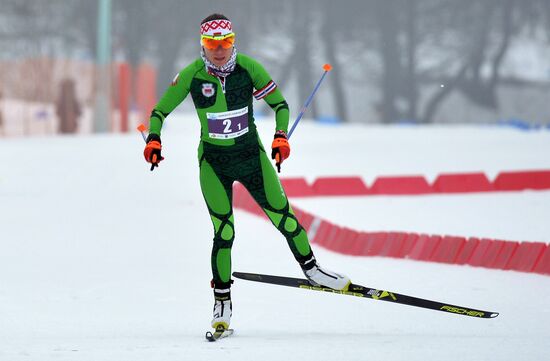 Президент Беларуси А. Лукашенко принял участие в лыжной гонке "Минская лыжня - 2019"