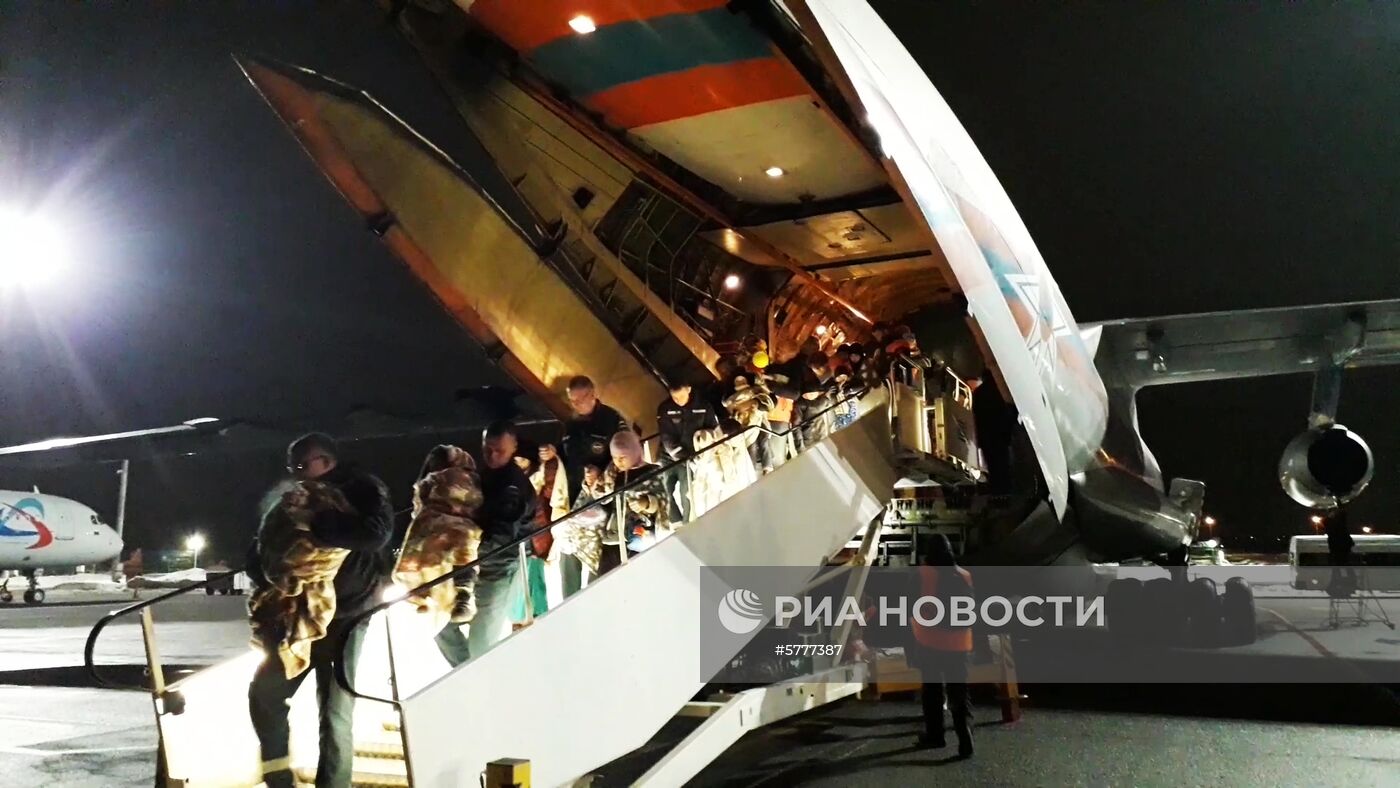 МЧС России осуществило эвакуацию российских детей из Багдада в Москву