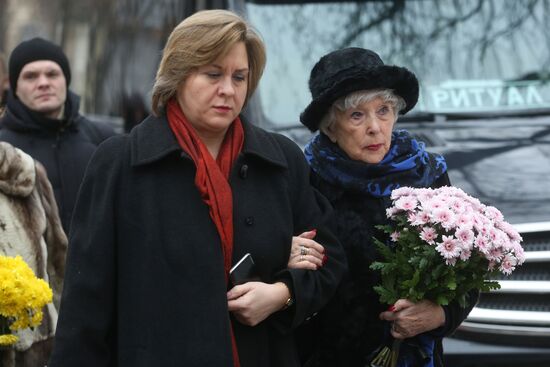 Прощание с актером Сергеем Юрским