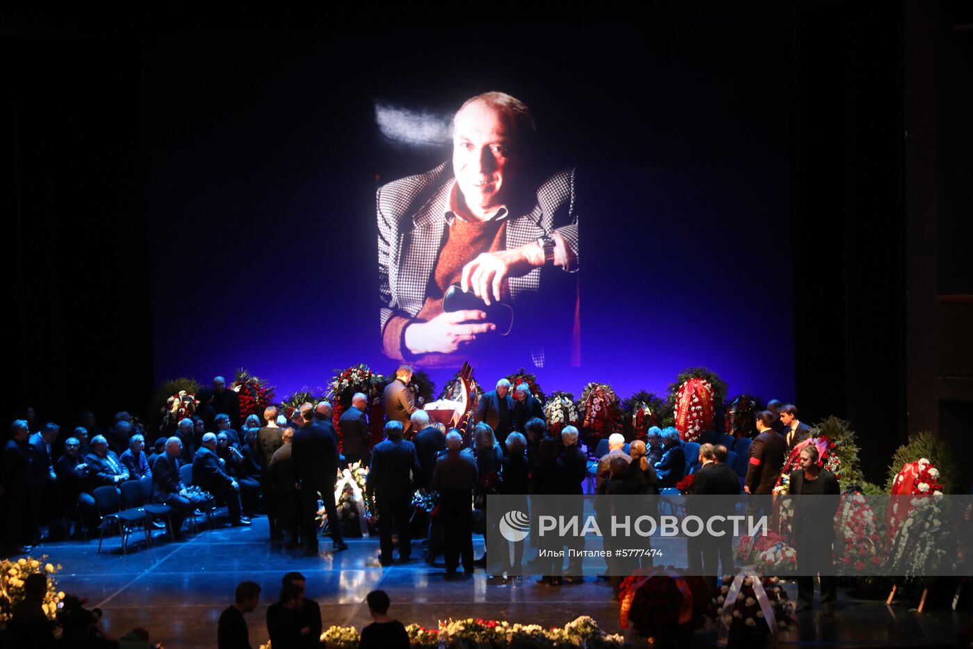 Прощание с актером Сергеем Юрским