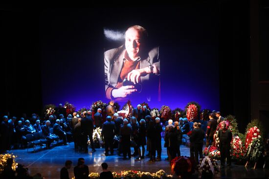 Прощание с актером Сергеем Юрским