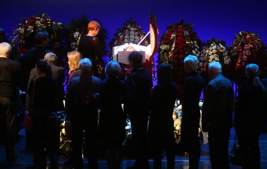 Прощание с актером Сергеем Юрским