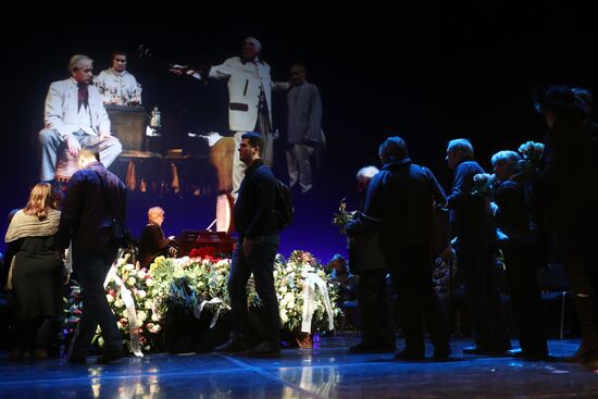 Прощание с актером Сергеем Юрским