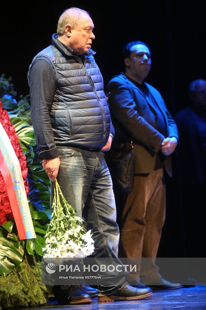 Прощание с актером Сергеем Юрским