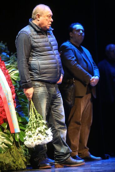 Прощание с актером Сергеем Юрским