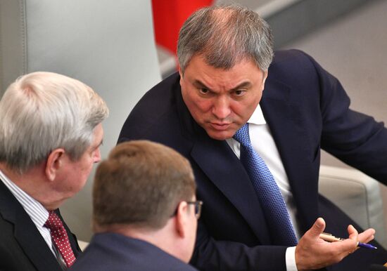 Парламентские слушания в Госдуме РФ 