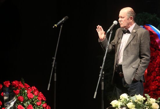 Прощание с актером Сергеем Юрским