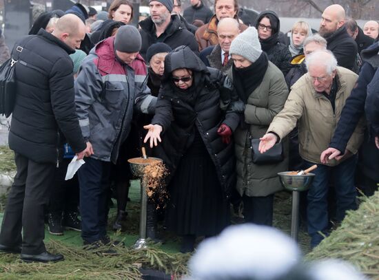 Прощание с актером Сергеем Юрским