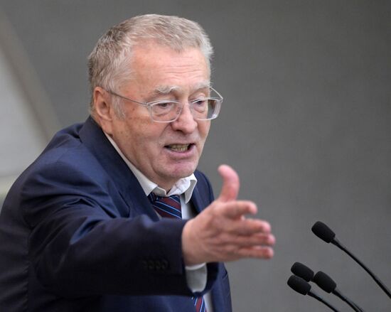 Пленарное заседание Госдумы РФ