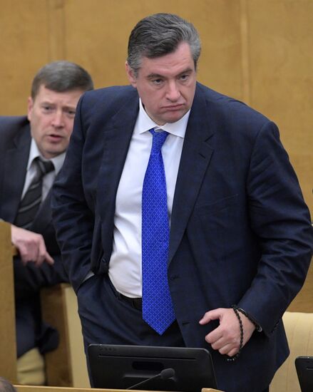 Пленарное заседание Госдумы РФ