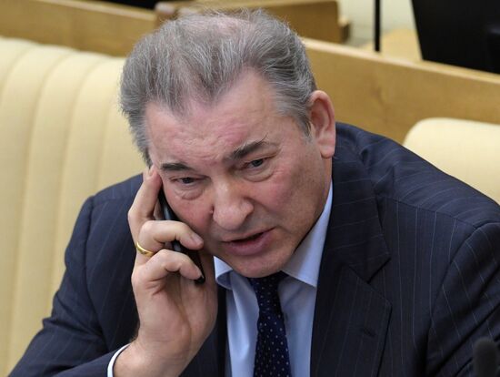 Пленарное заседание Госдумы РФ