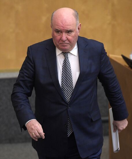 Пленарное заседание Госдумы РФ