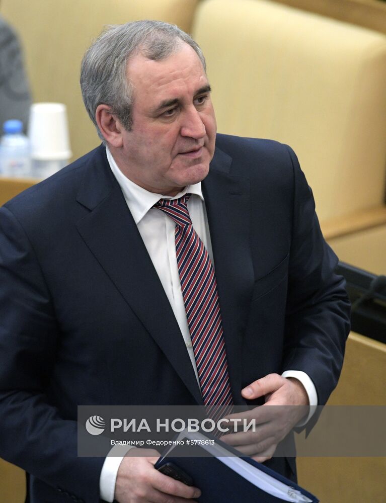 Пленарное заседание Госдумы РФ