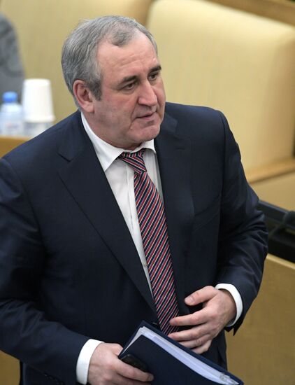 Пленарное заседание Госдумы РФ