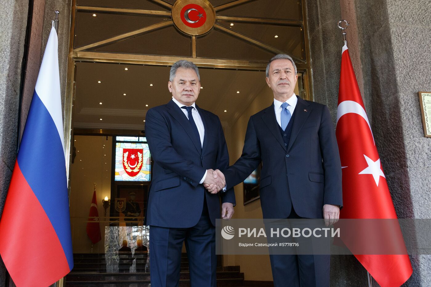 Рабочий визит министра обороны России С.Шойгу в Турцию