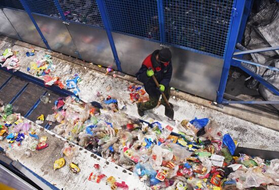 Завод по переработке отходов в Подмосковье 
