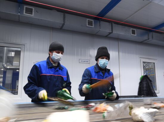 Завод по переработке отходов в Подмосковье 