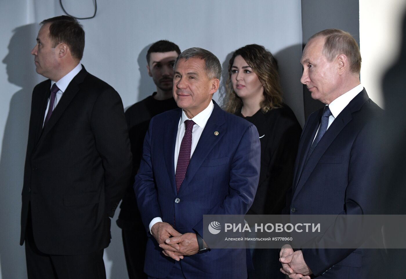 Рабочая поездка президента РФ В. Путина в Татарстан