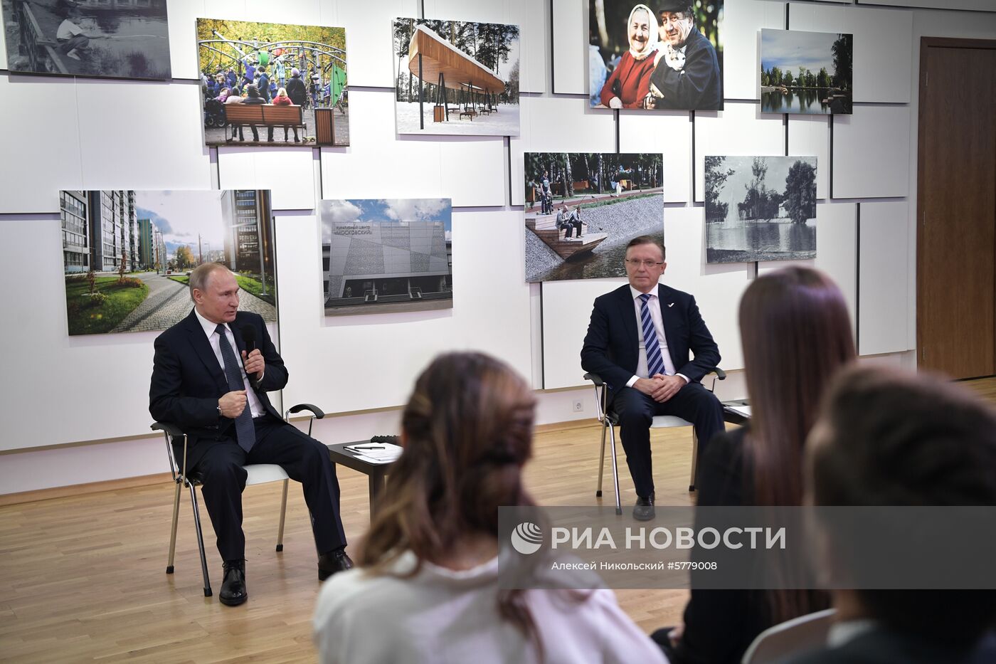 Рабочая поездка президента РФ В. Путина в Татарстан