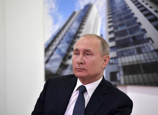 Рабочая поездка президента РФ В. Путина в Татарстан