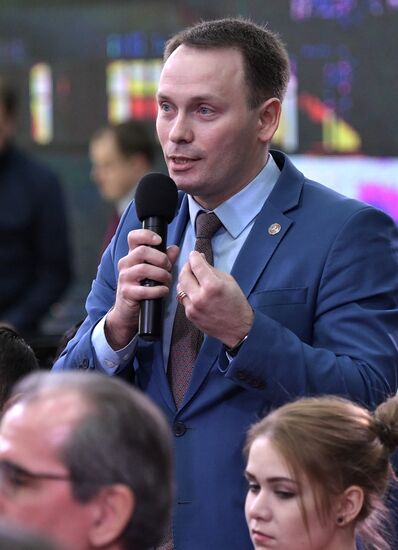 Рабочая поездка президента РФ В. Путина в Татарстан