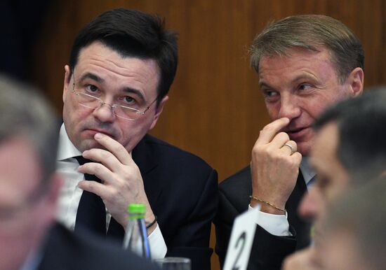 Рабочая поездка президента РФ В. Путина в Татарстан