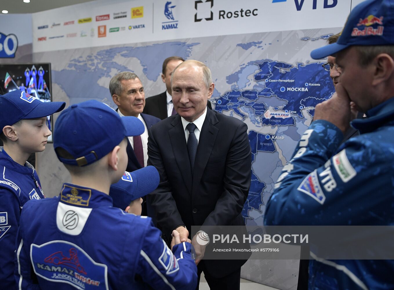 Рабочая поездка президента РФ В. Путина в Татарстан