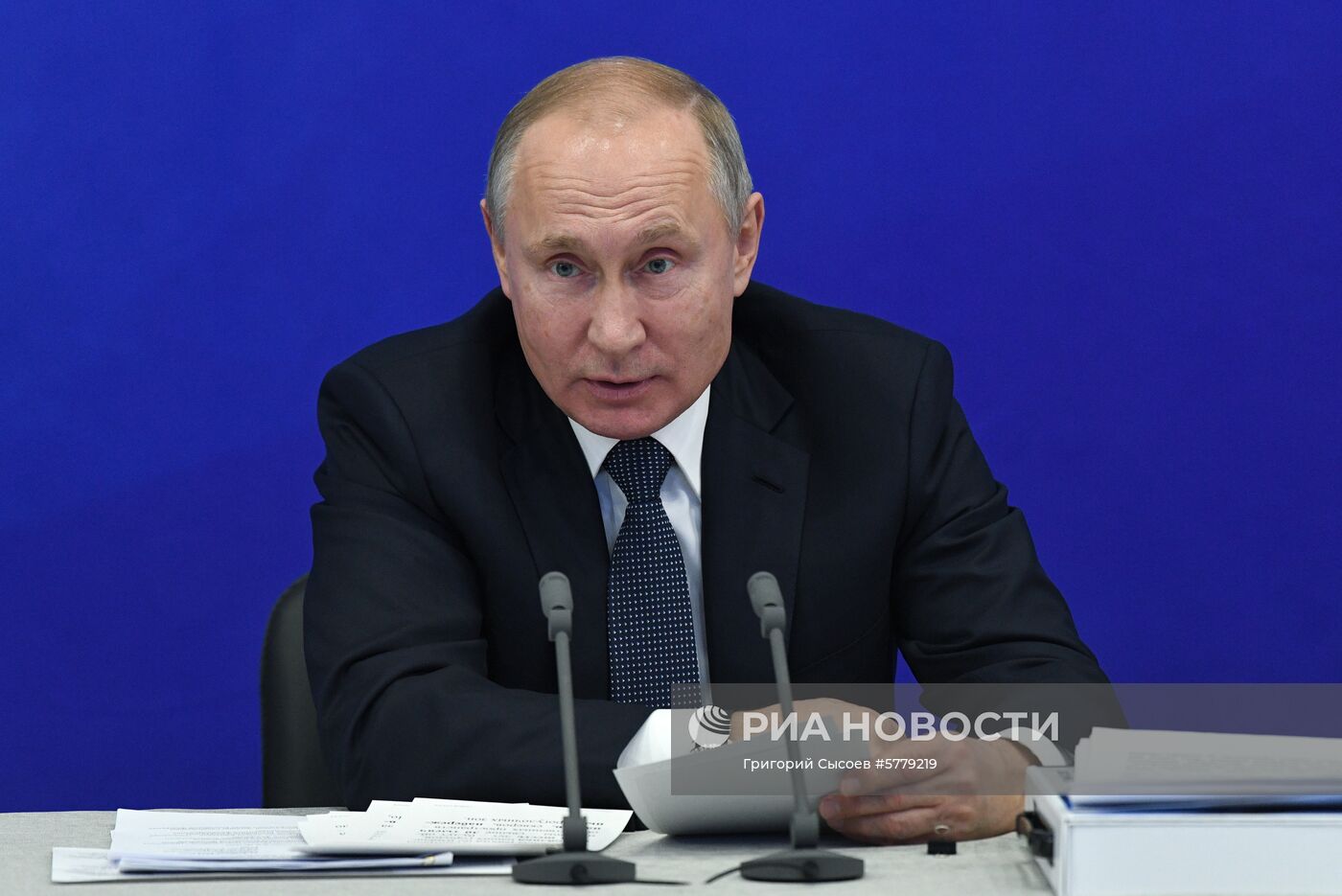 Рабочая поездка президента РФ В. Путина в Татарстан