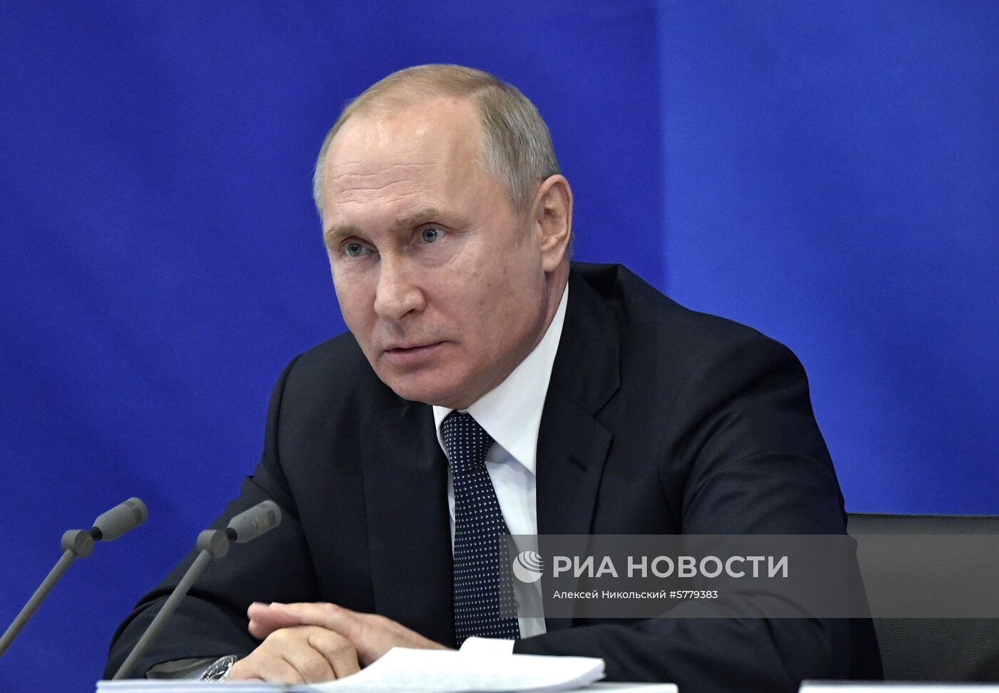 Рабочая поездка президента РФ В. Путина в Татарстан