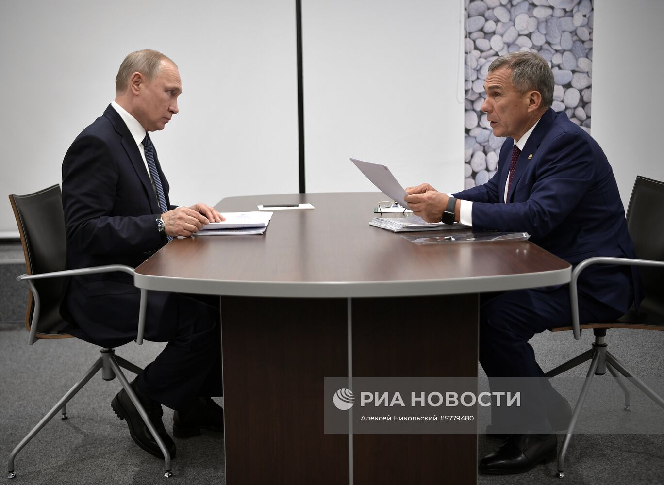 Рабочая поездка президента РФ В. Путина в Татарстан