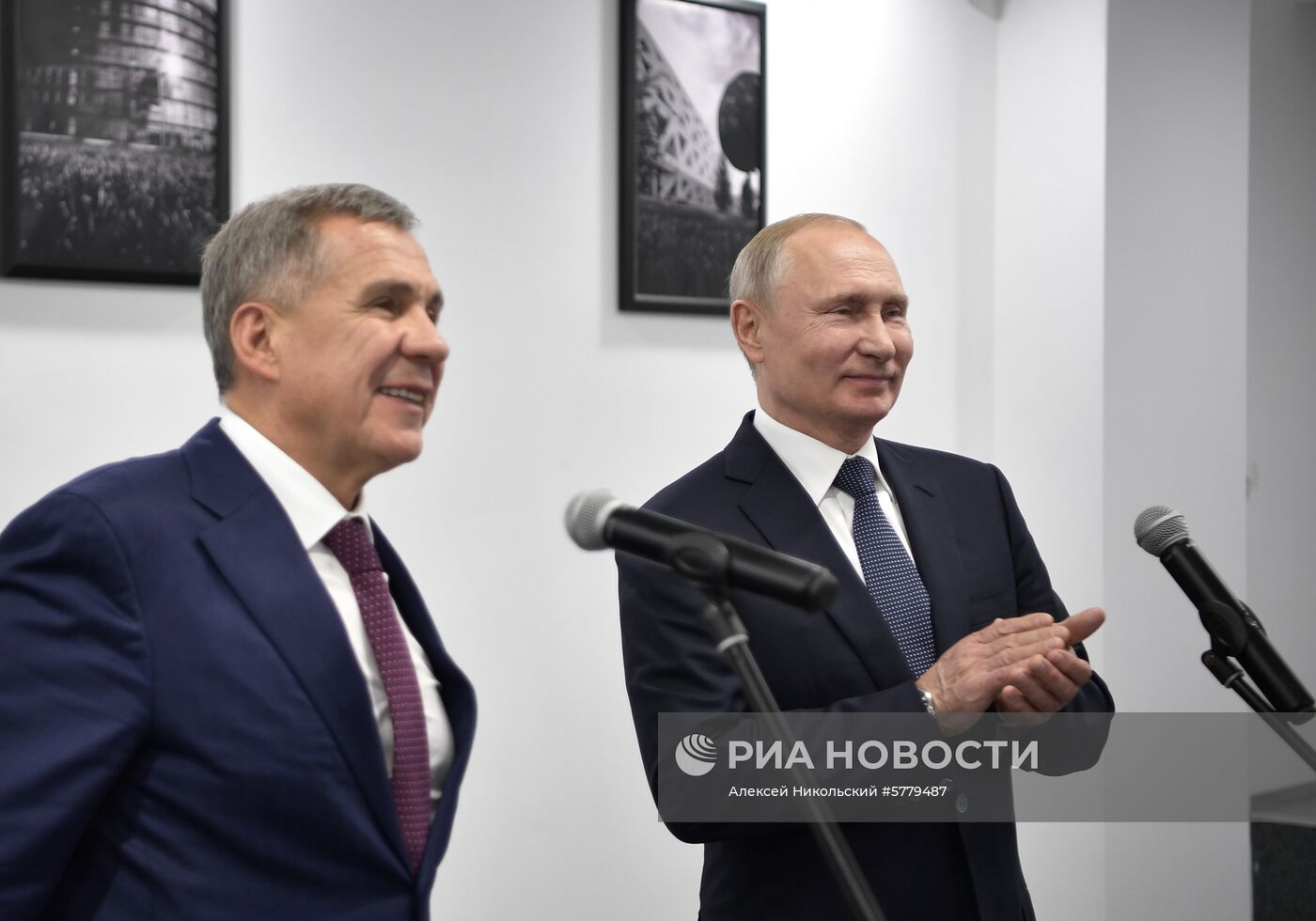 Рабочая поездка президента РФ В. Путина в Татарстан