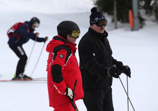Рабочая поездка президента РФ В. Путина в Сочи