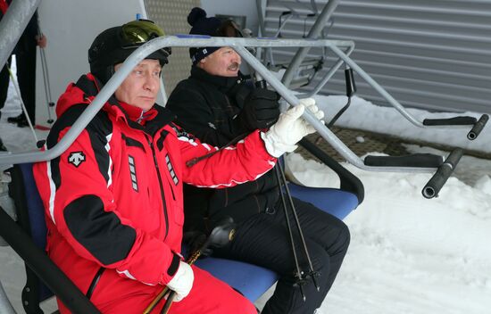 Рабочая поездка президента РФ В. Путина в Сочи