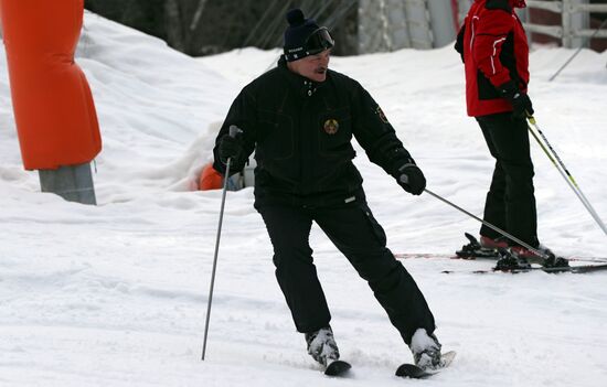 Рабочая поездка президента РФ В. Путина в Сочи
