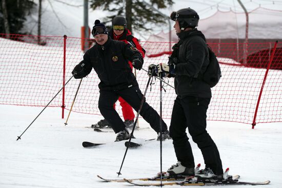 Рабочая поездка президента РФ В. Путина в Сочи