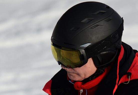 Рабочая поездка президента РФ В. Путина в Сочи