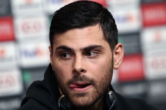 Футбол. Лига Европы. Тренировка ФК "Байер 04"