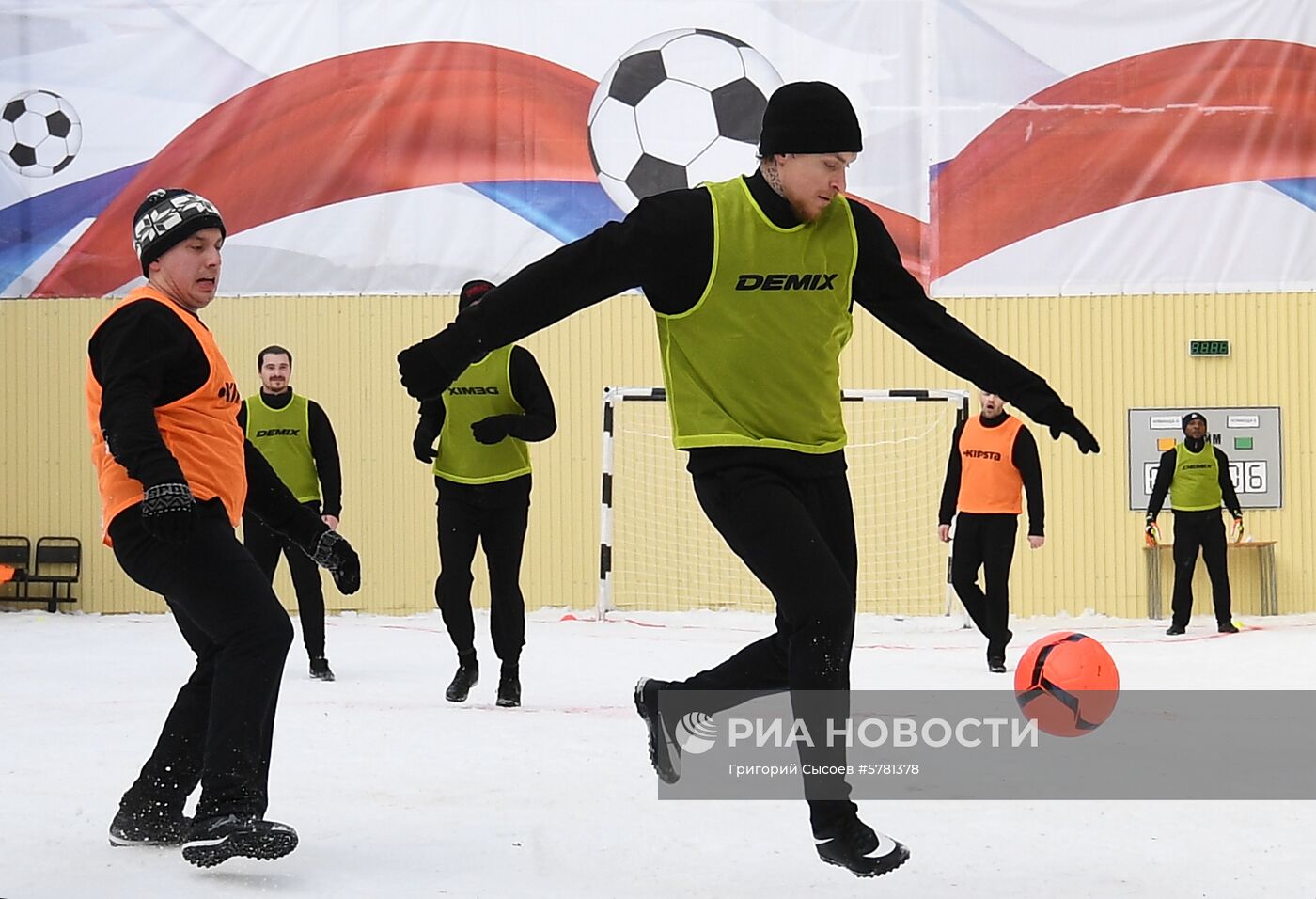 Футбольный матч с участием П. Мамаева в СИЗО