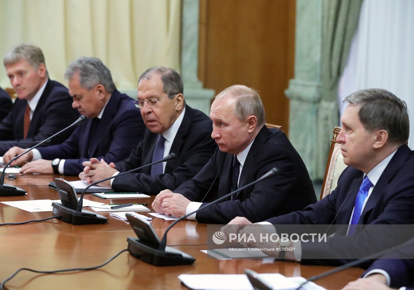 Рабочая поездка президента РФ В. Путина в Сочи